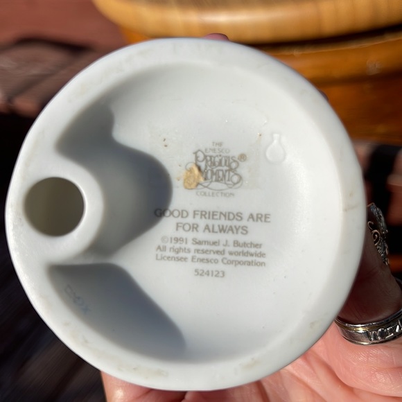 Precious Moments Figurine "Good Friends Are For Always" 1991 - Picture 4 of 4